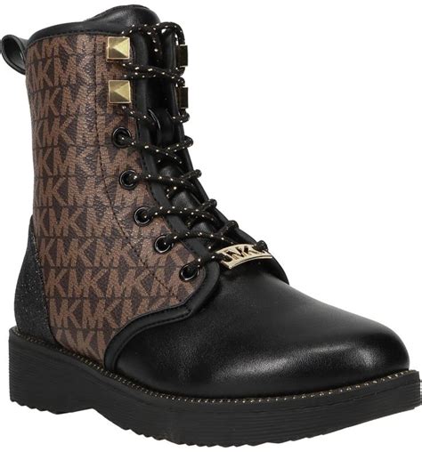 michael kors combat|michael kors adjustable buckle boots.